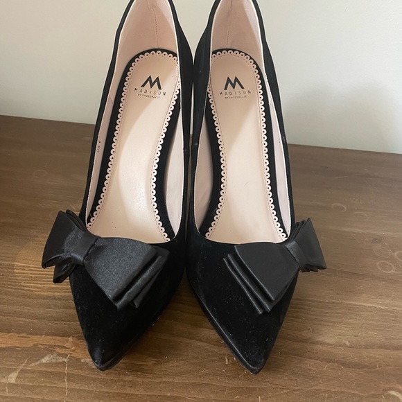 Ribbon black heels - Picture 8 of 8